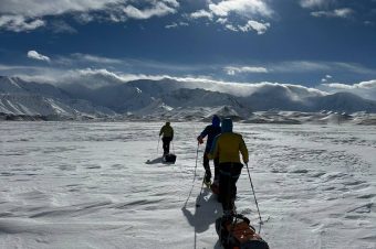 Chronicle of the winter expedition to the Lenin peak 2023